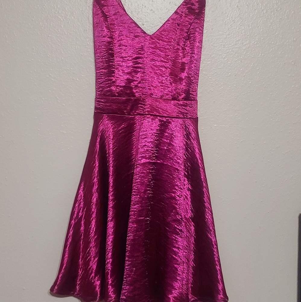 Charlotte Russe Maroon Dress